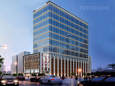 Proyecto hotel en el Sur de Asia -TAR300 - Puerta Giratoria -3 Hojas